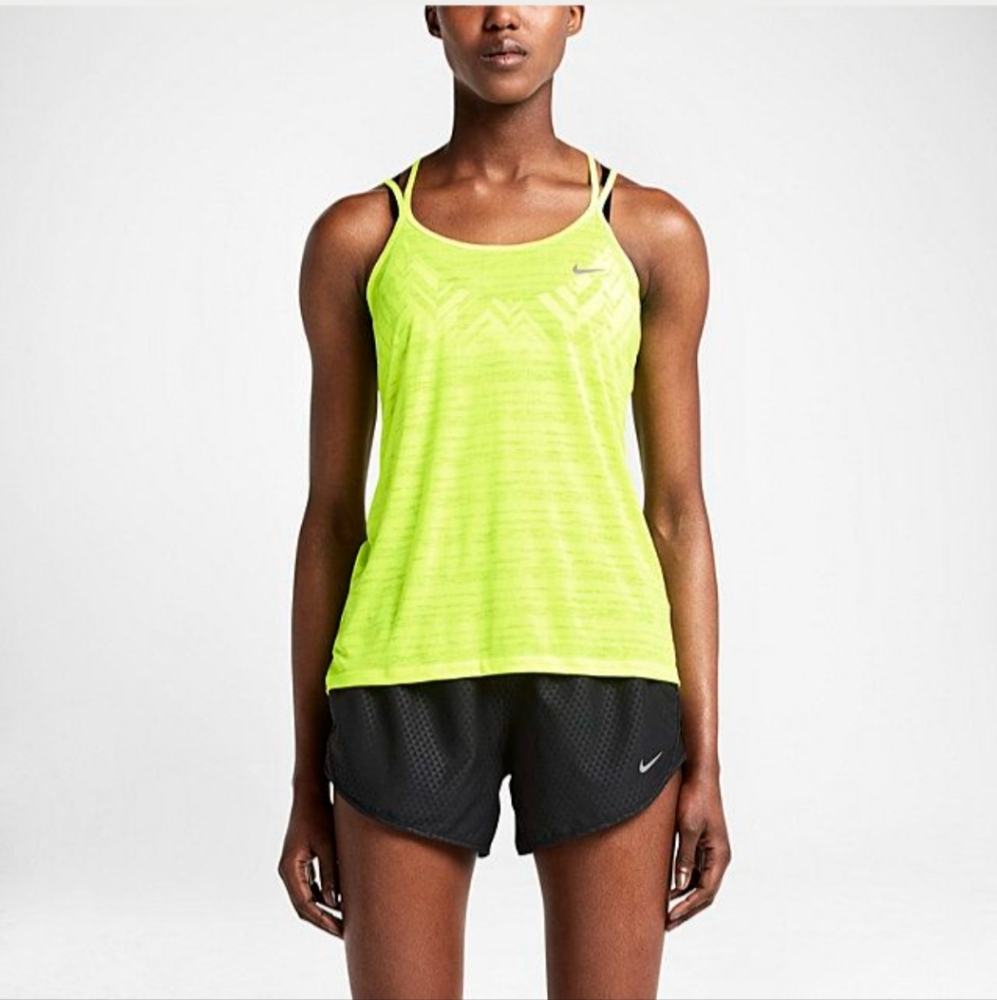 Nike Neon Yellow Top Sz XS